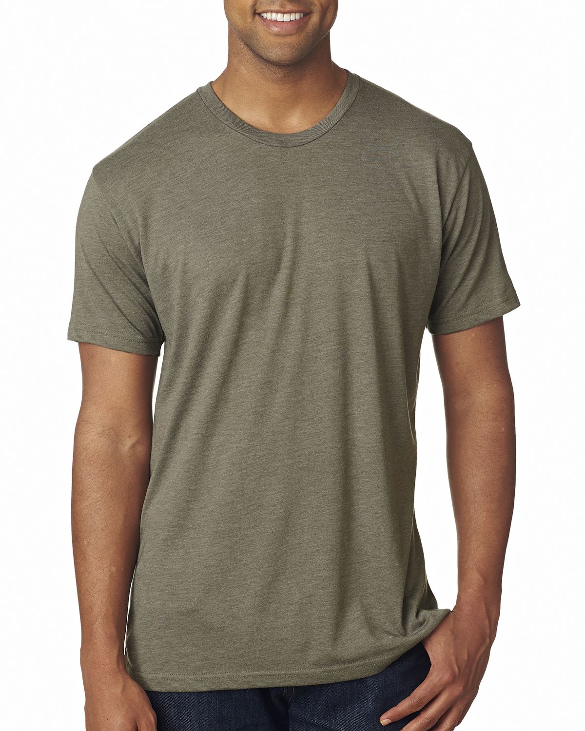 NEW Next Level Men's Premium Fit Triblend Crew T-Shirt M-6010 - Picture 8 of 14