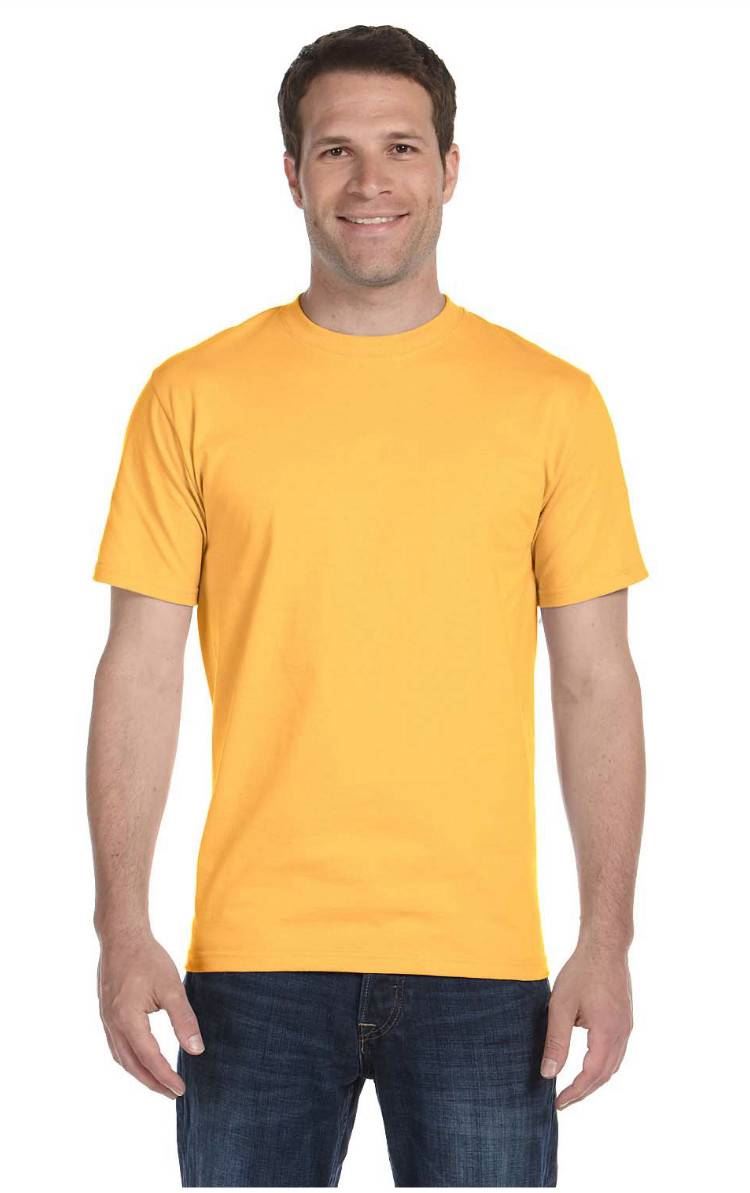 Hanes Mens Beefy T-Shirt Short Sleeve Preshrunk Cotton S-3XL 5180 - Picture 14 of 32