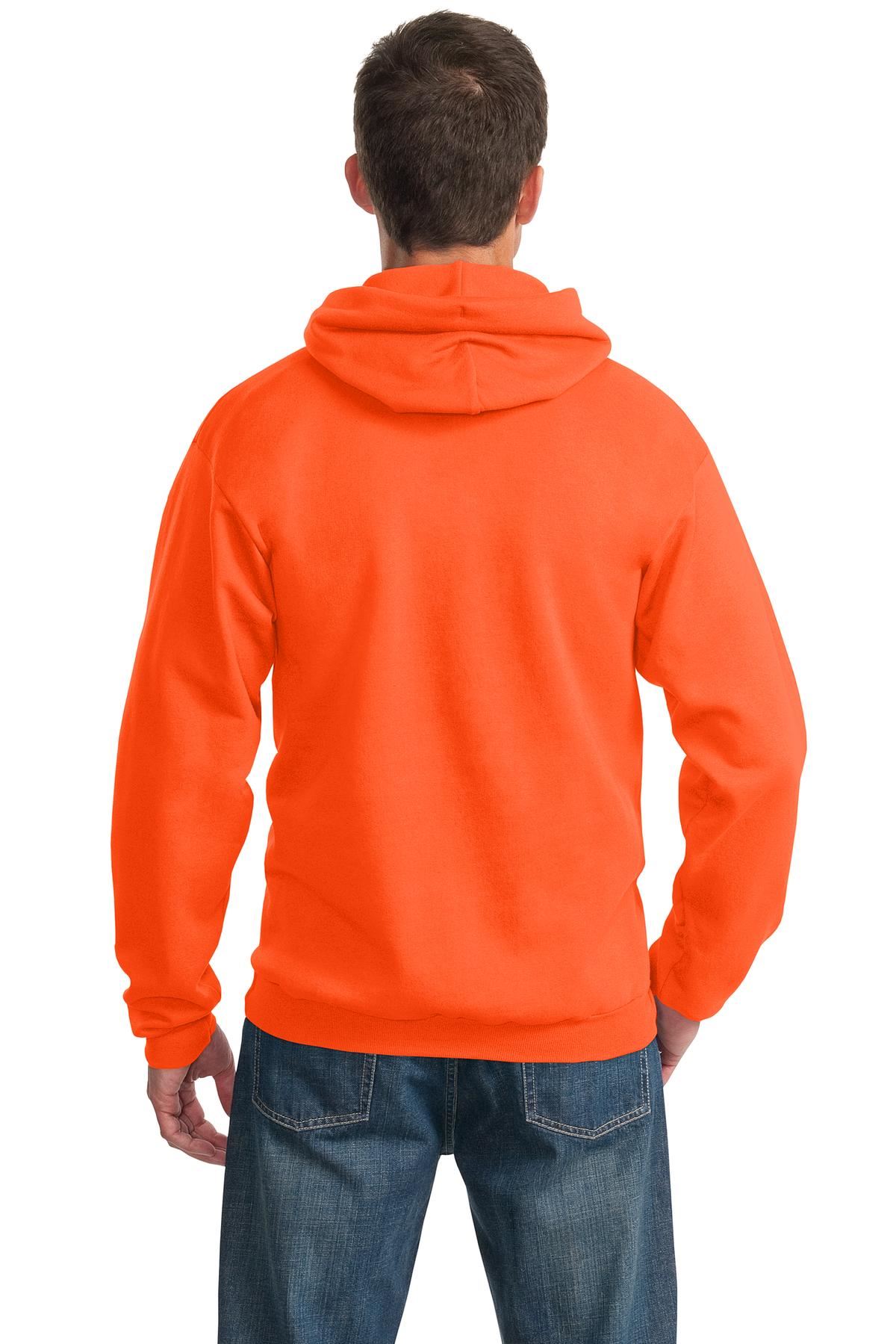 Port & Company 9oz Mens Pullover Hooded Sweatshirt Front Pockets PC90H - Picture 39 of 41