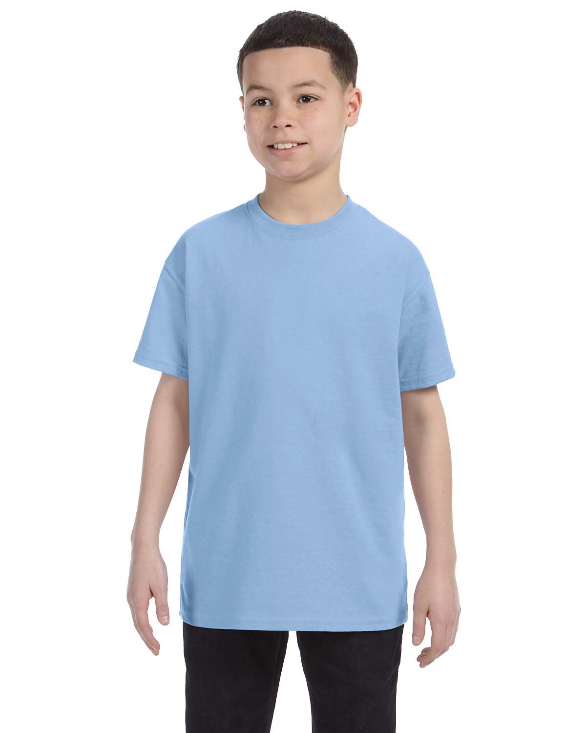 Gildan Youth Short Sleeves Heavy Cotton 5.3 oz XS-XL T-Shirt MG500B - Picture 21 of 31
