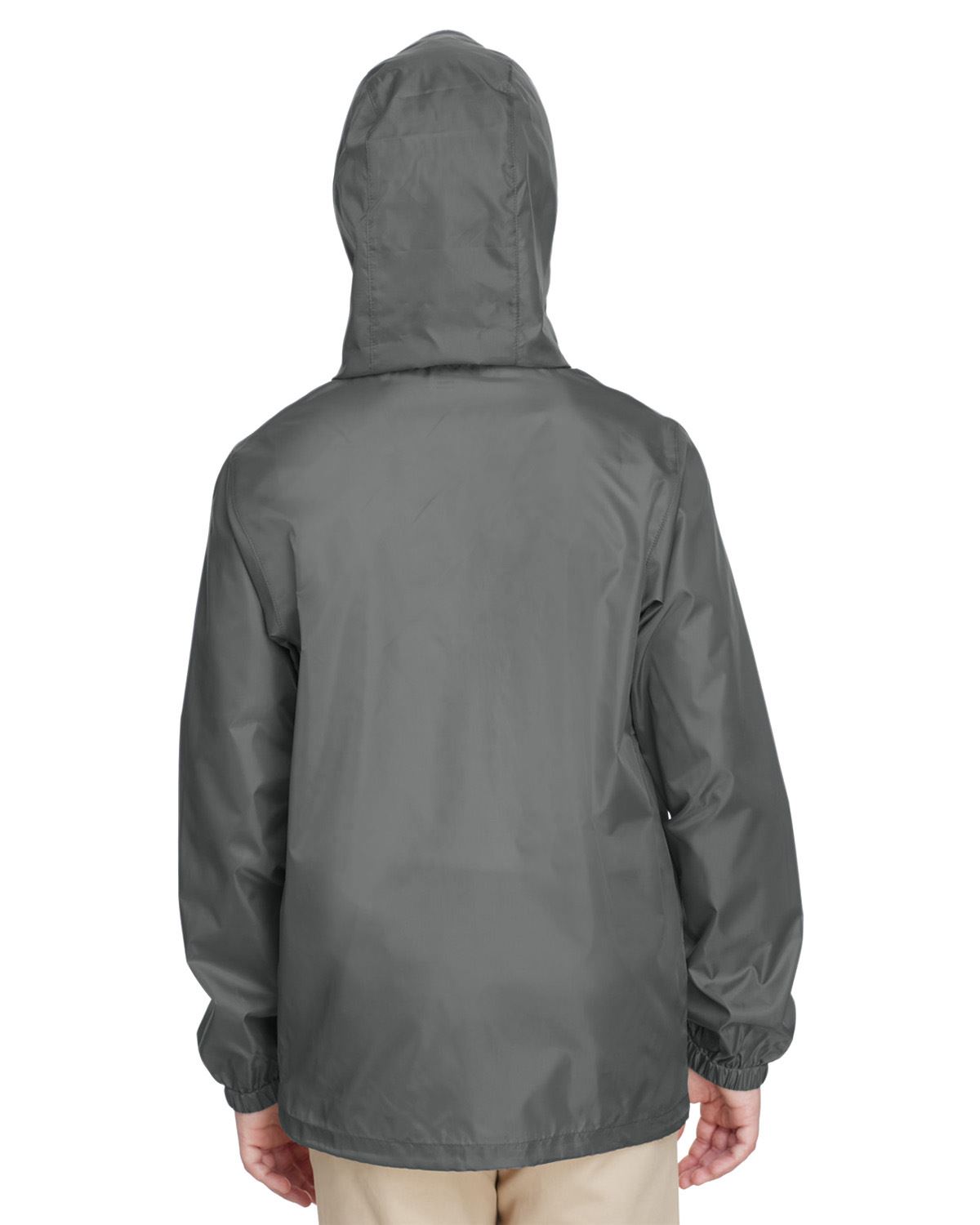 Team 365 Boys Lightweight Jacket Full Zip Water Resistant Finish TT73Y - Picture 16 of 35