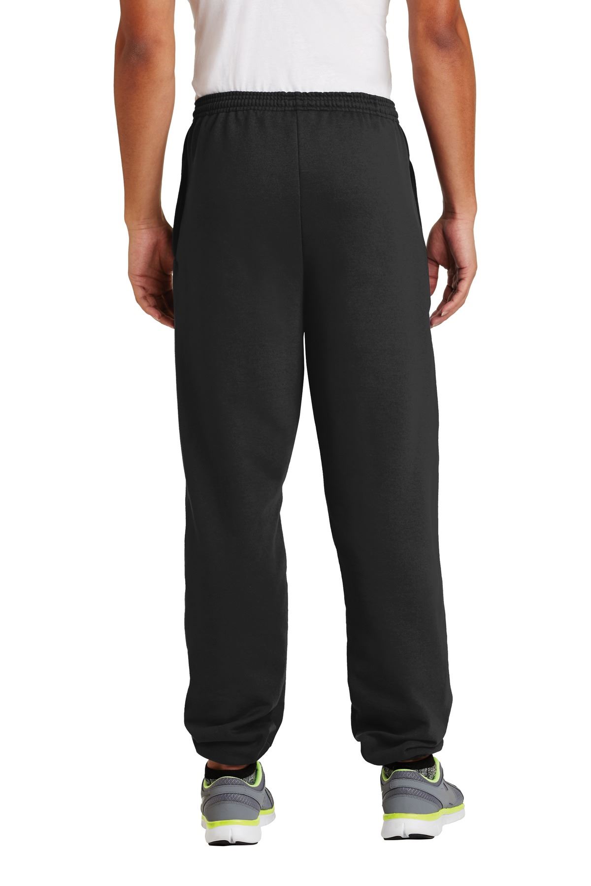 Port & Company 9-ounce, 50/50 cotton/poly Fleece Sweatpant With Pockets PC90P - Picture 6 of 8