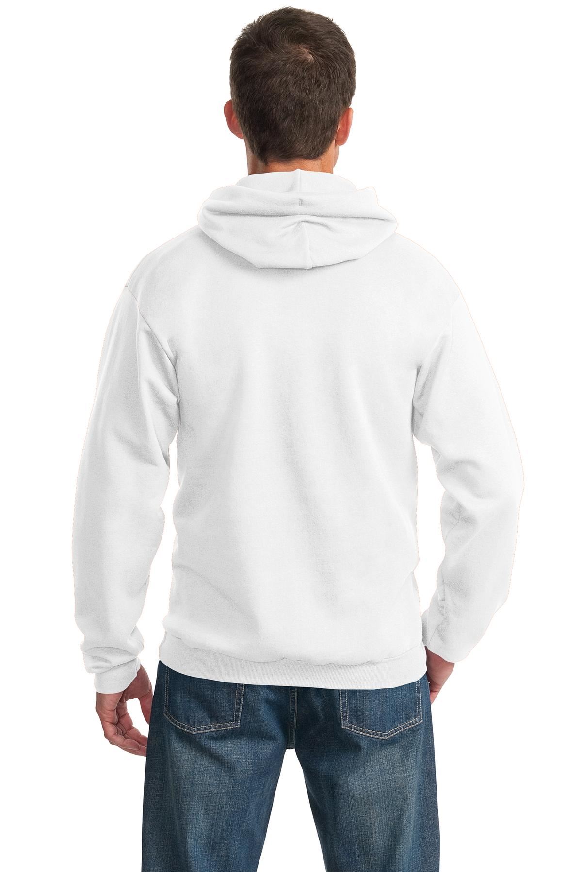 Port & Company 9oz Mens Pullover Hooded Sweatshirt Front Pockets PC90H - Picture 41 of 41