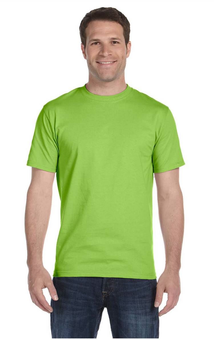 Hanes Mens Beefy T-Shirt Short Sleeve Preshrunk Cotton S-3XL 5180 - Picture 19 of 32
