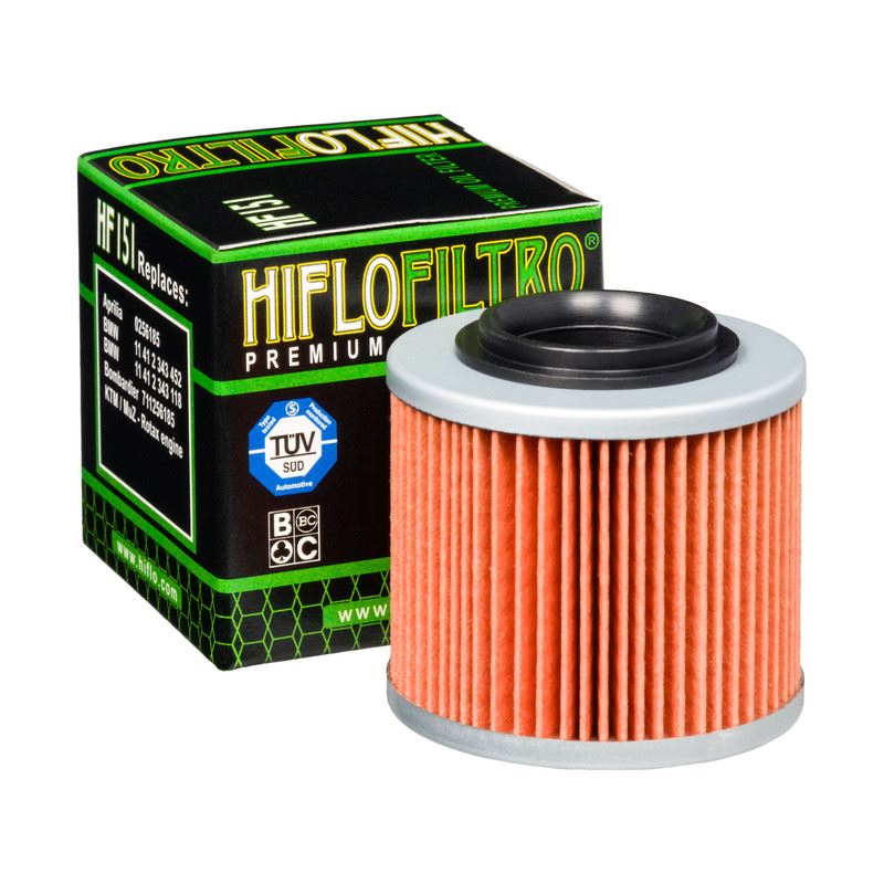 Hiflo Motorcycle Motorbike Performance Oil Filter Genuine OE Quality HF151 Hiflo Motorcycle Motorbike Performance Oil Filter Genuine OE Quality HF151