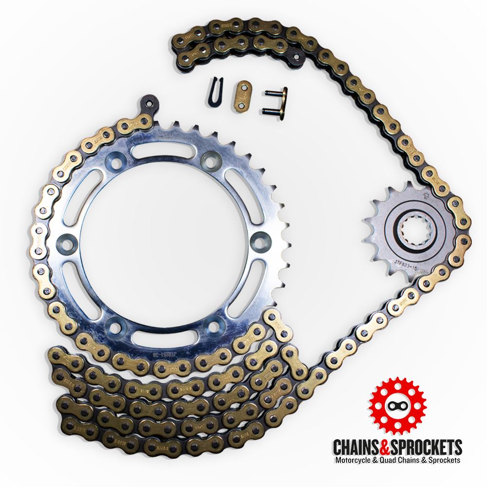 DID X Ring Pro Gold Chain Sprocket Kit 520 ZVMX 110 Links F13t