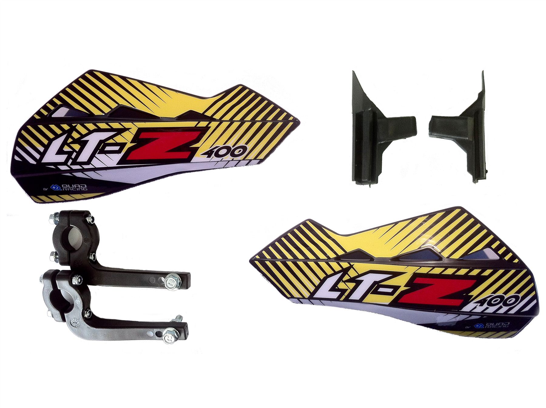 Polisport Suzuki LTZ 400 LTZ 400 Logo Hand Guards Handguards Protectors
