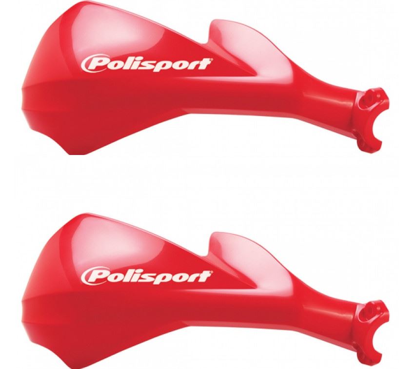 Polisport Sharp White Closed Hand Guards/Protectors Yamaha WR125 R-Y,Z,A 09-11 Polisport Sharp White Closed Hand Guards/Protectors Yamaha WR125 R-Y,Z,A 09-11
