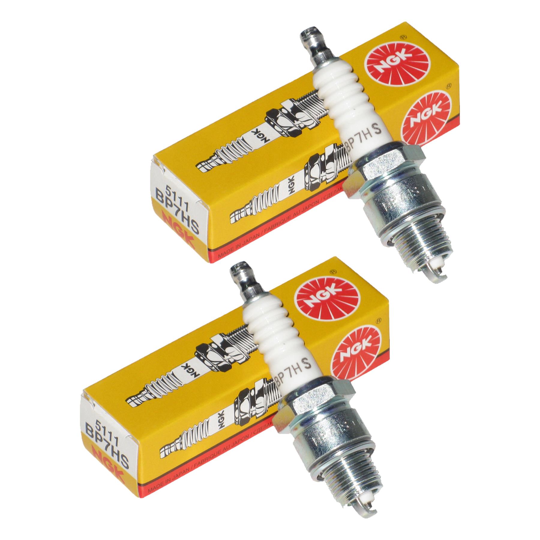 NGK BP7HS 5111 Spark Plugs Pack of 2 fits PGO Big Max 50 R 2003 | eBay