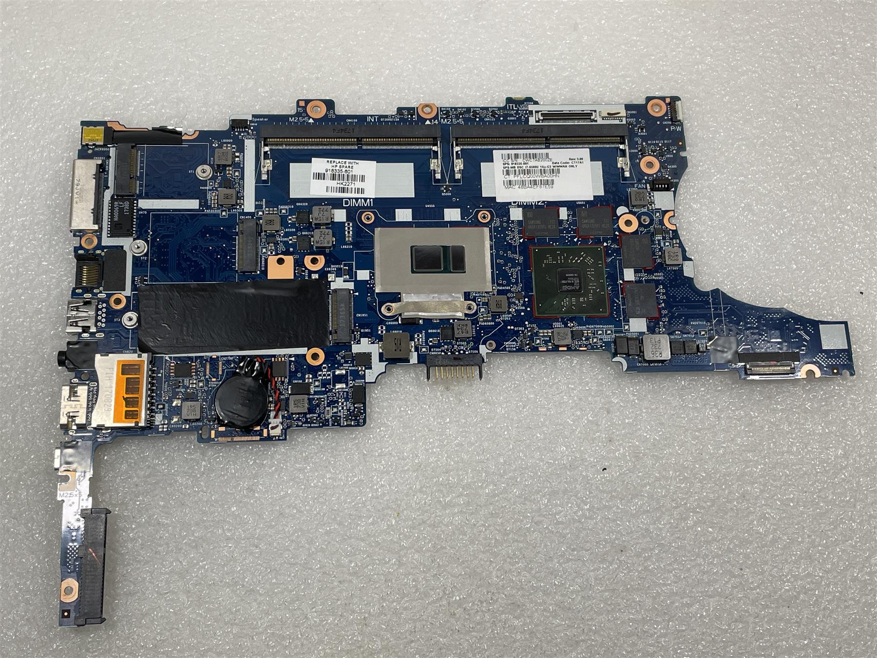 For Hp Zbook 17 G3 With I7-6820Hq Cpu 848304-001 La-C391P Laptop