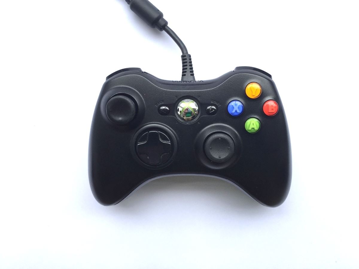 Official Genuine Original Microsoft Xbox 360 Wired PC Controller Game Pad Black eBay