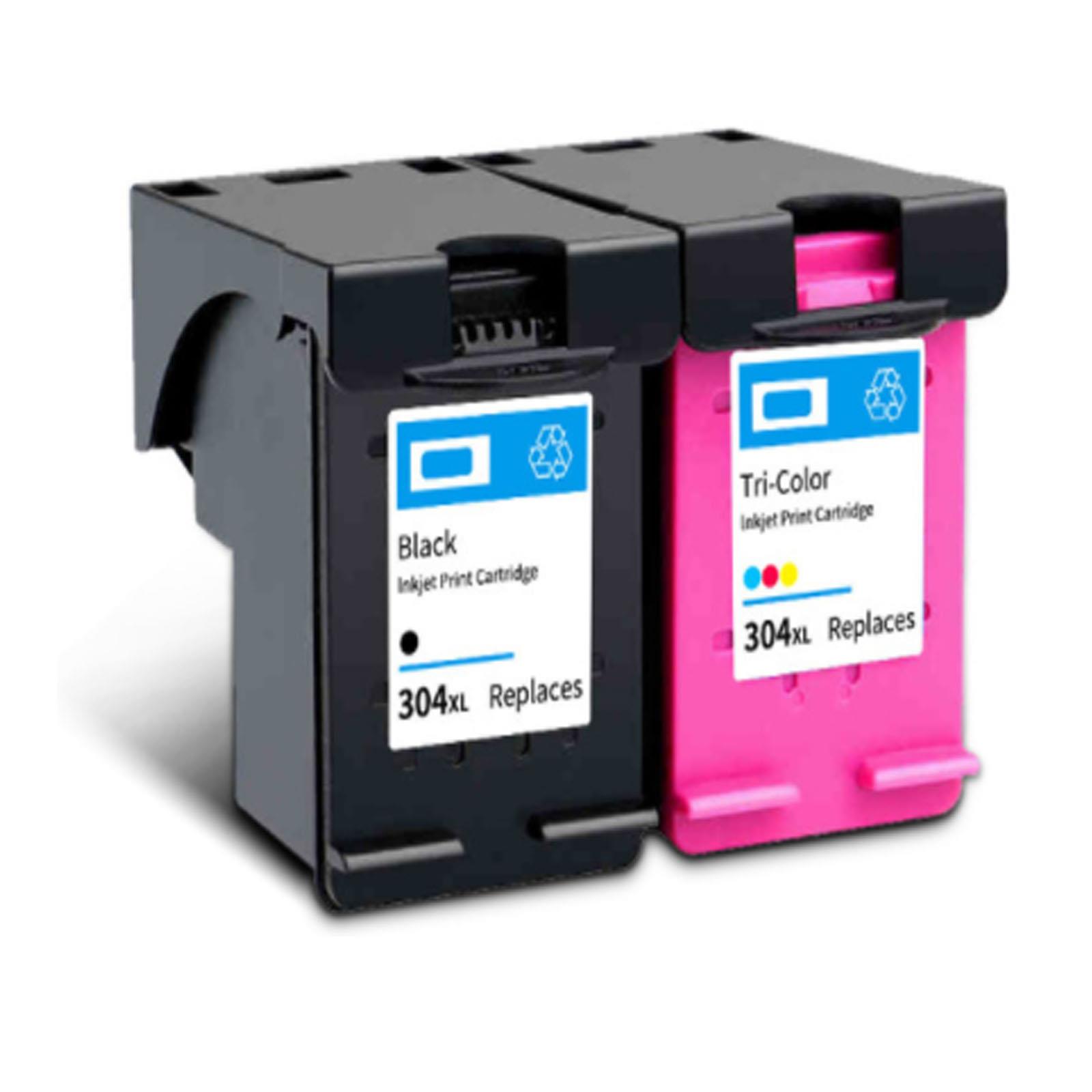 304XL Black Colour Remanufactured Ink Cartridge for HP ...