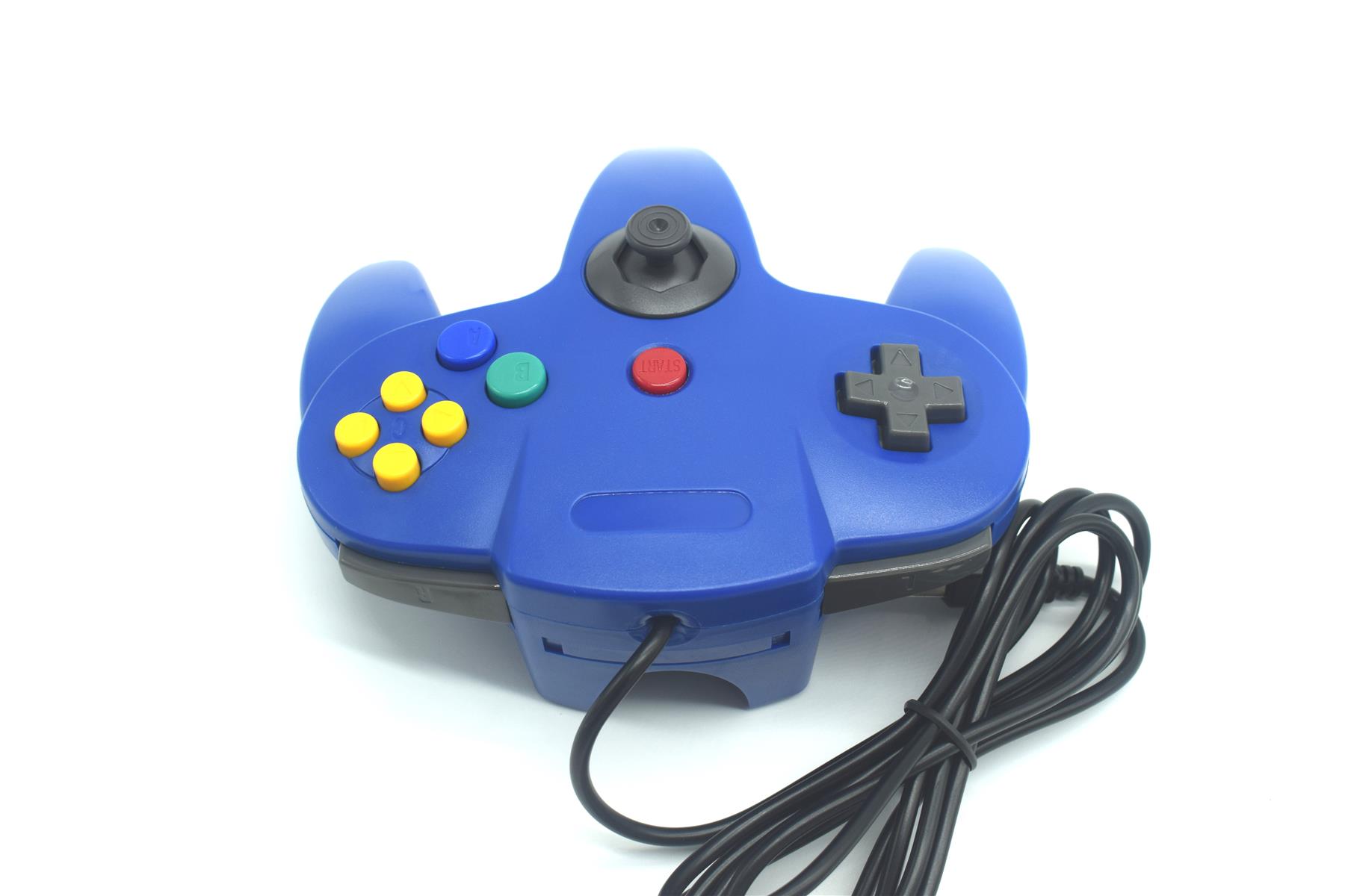 USB N64 Nintendo 64 Controller Wired Joystick Games Gamepad For PC Many Colours - Picture 19 of 109