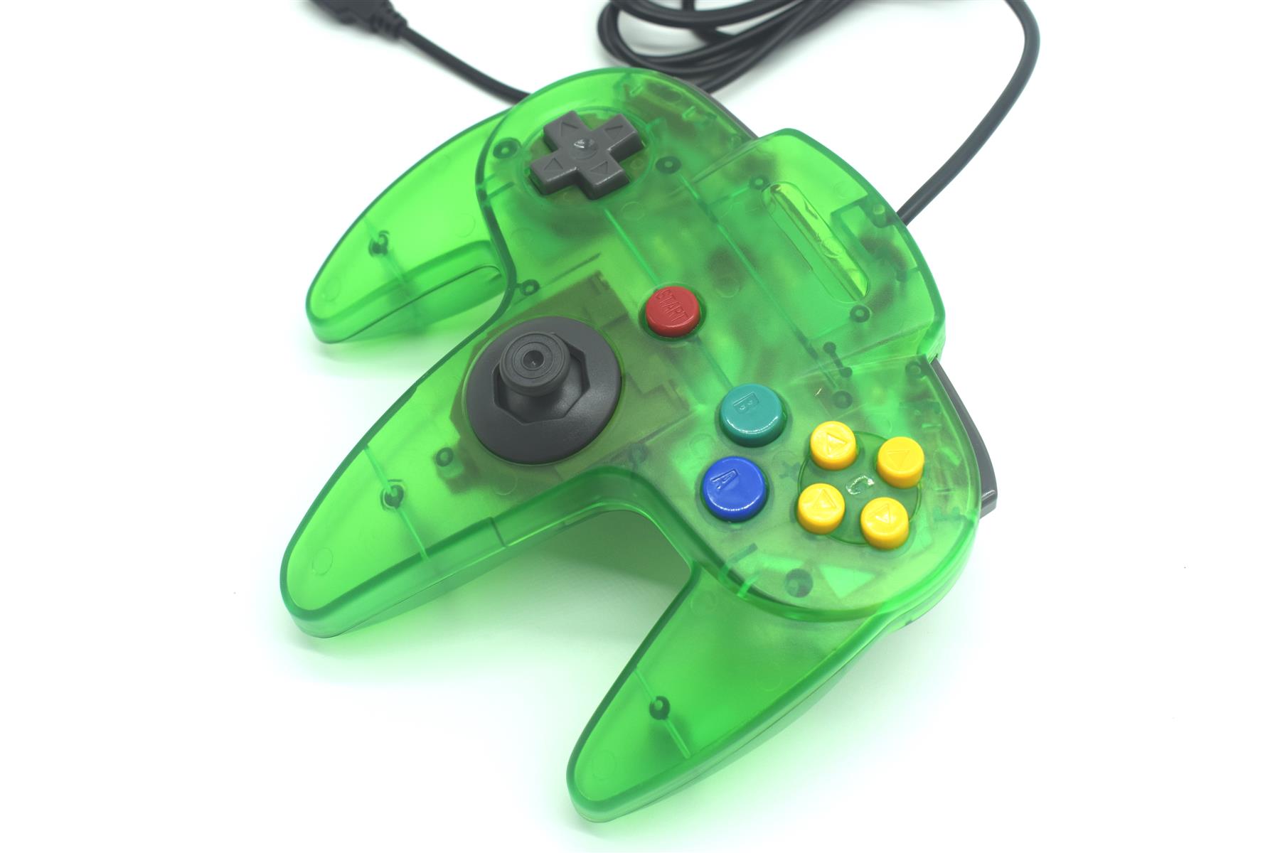 USB N64 Nintendo 64 Controller Wired Joystick Games Gamepad For PC Many Colours - Picture 76 of 109