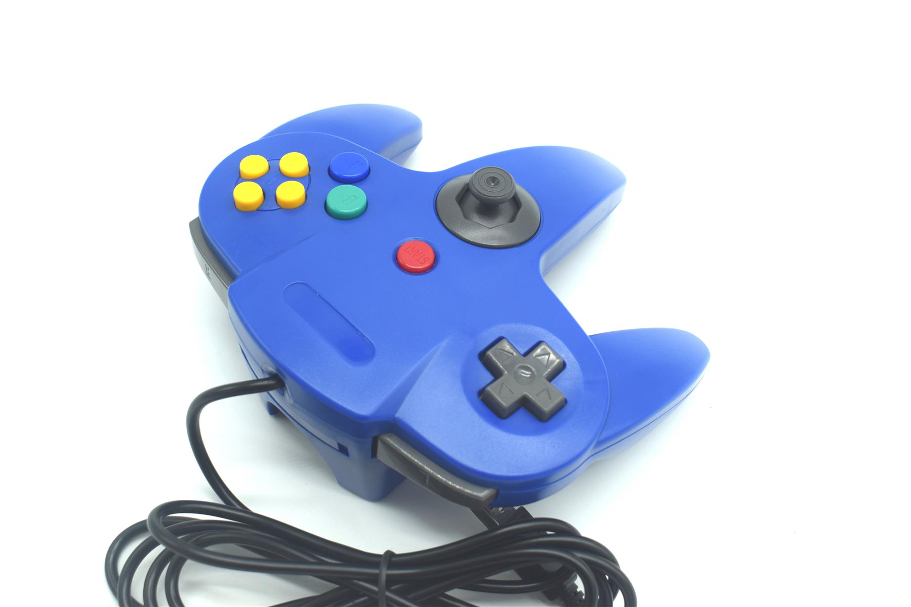 USB N64 Nintendo 64 Controller Wired Joystick Games Gamepad For PC Many Colours - Picture 20 of 109
