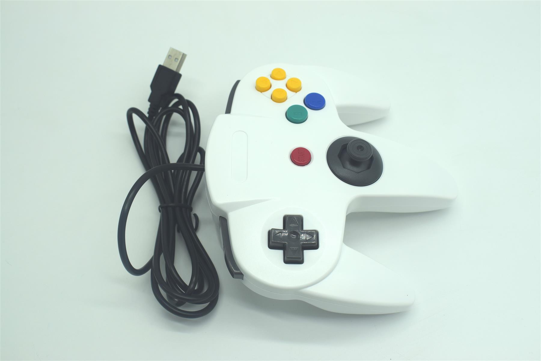 USB N64 Nintendo 64 Controller Wired Joystick Games Gamepad For PC Many Colours - Picture 104 of 109