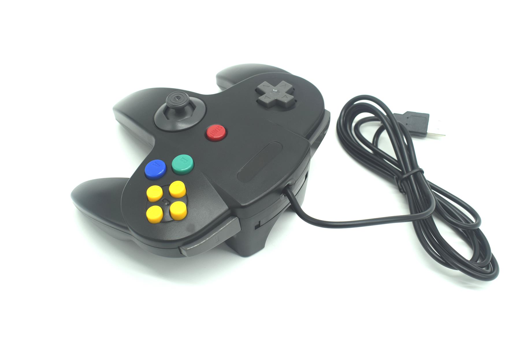 USB N64 Nintendo 64 Controller Wired Joystick Games Gamepad For PC Many Colours - Picture 5 of 109