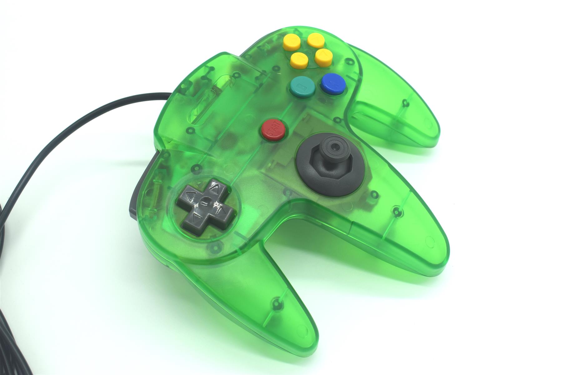 USB N64 Nintendo 64 Controller Wired Joystick Games Gamepad For PC Many Colours - Picture 82 of 109