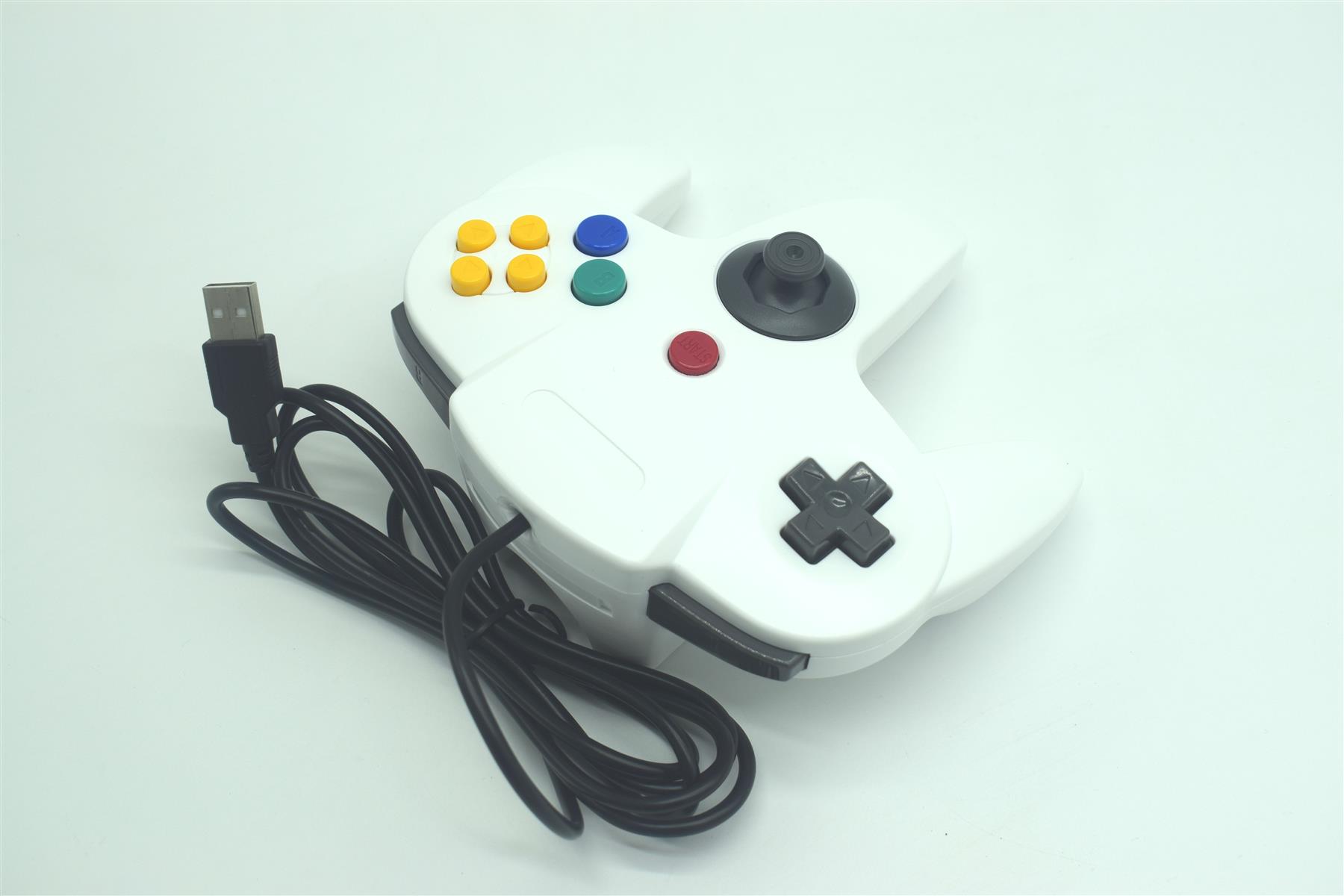 USB N64 Nintendo 64 Controller Wired Joystick Games Gamepad For PC Many Colours - Picture 103 of 109