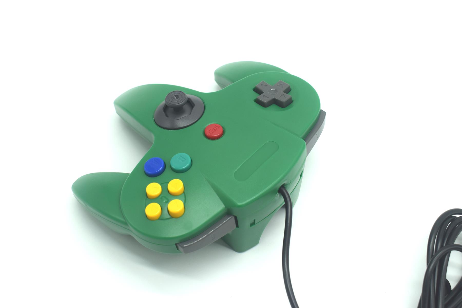 USB N64 Nintendo 64 Controller Wired Joystick Games Gamepad For PC Many Colours - Picture 31 of 109