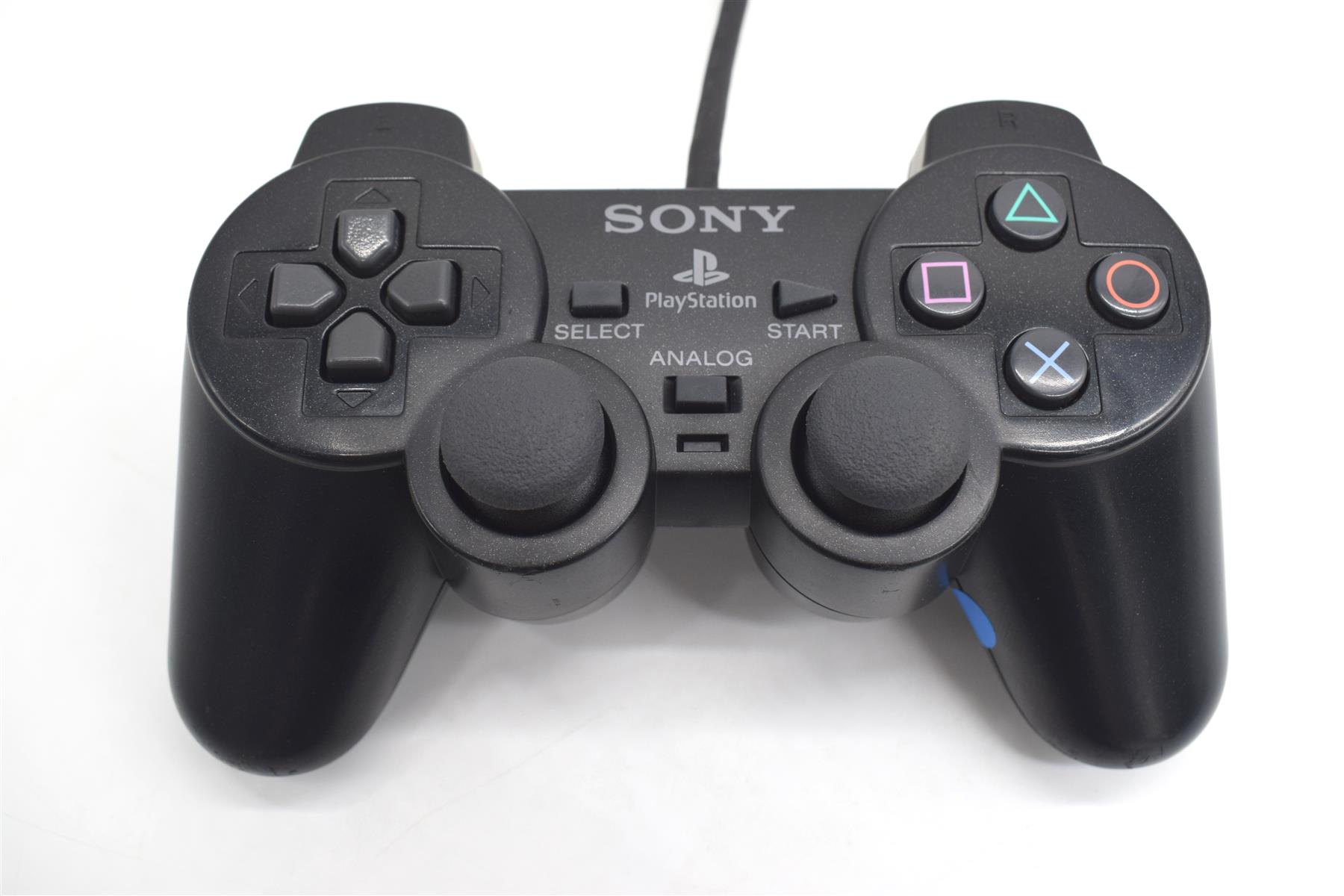 プレイステーション2 プレステ2 PS2 ソニー SONY コントローラー　黒 GENUINE Sony PS2 BLACK Wired Controller OEM DualShock 2
