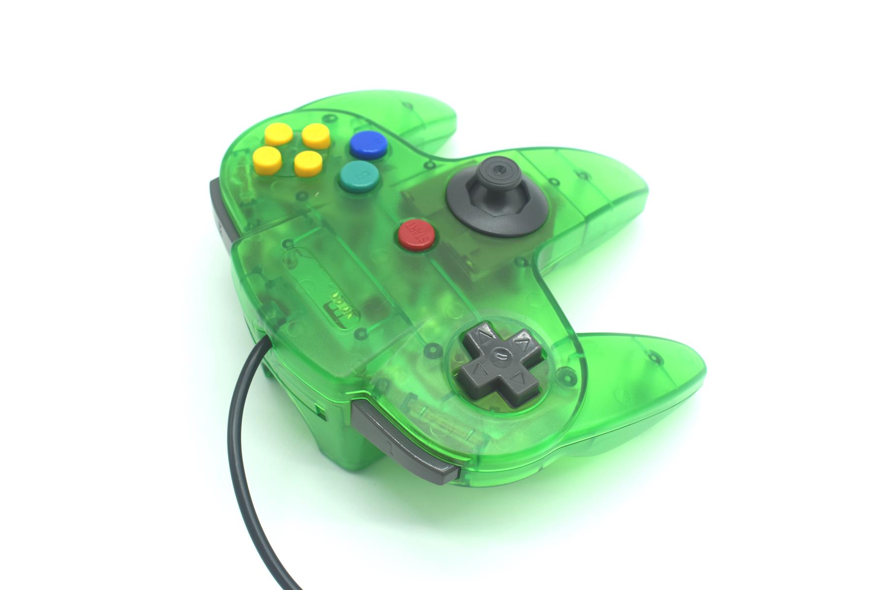 USB N64 Nintendo 64 Controller Wired Joystick Games Gamepad For PC Many Colours - Picture 80 of 109