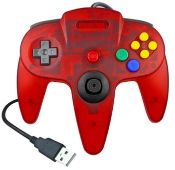 USB N64 Nintendo 64 Controller Wired Joystick Games Gamepad For PC Many Colours - Picture 86 of 109