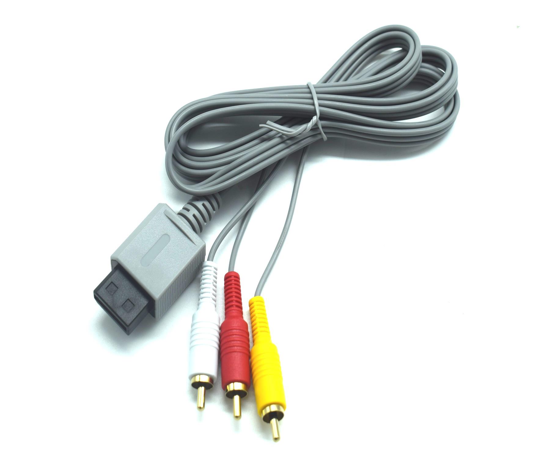 Audio Video AV Composite RCA Game Cable TV Lead Wire for Nintendo Wii Console eBay