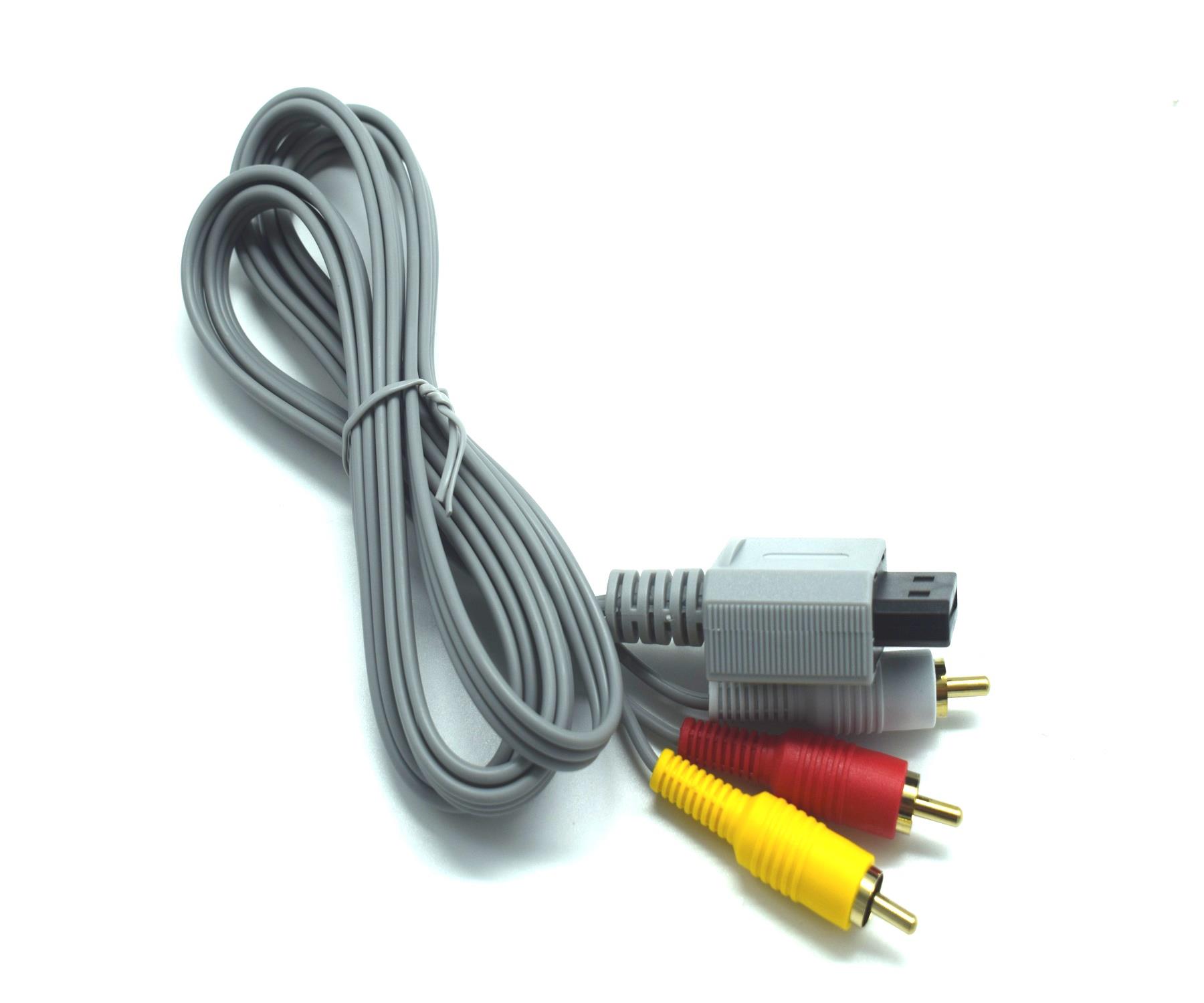 Audio Video AV Composite RCA Game Cable TV Lead Wire for Nintendo Wii Console eBay
