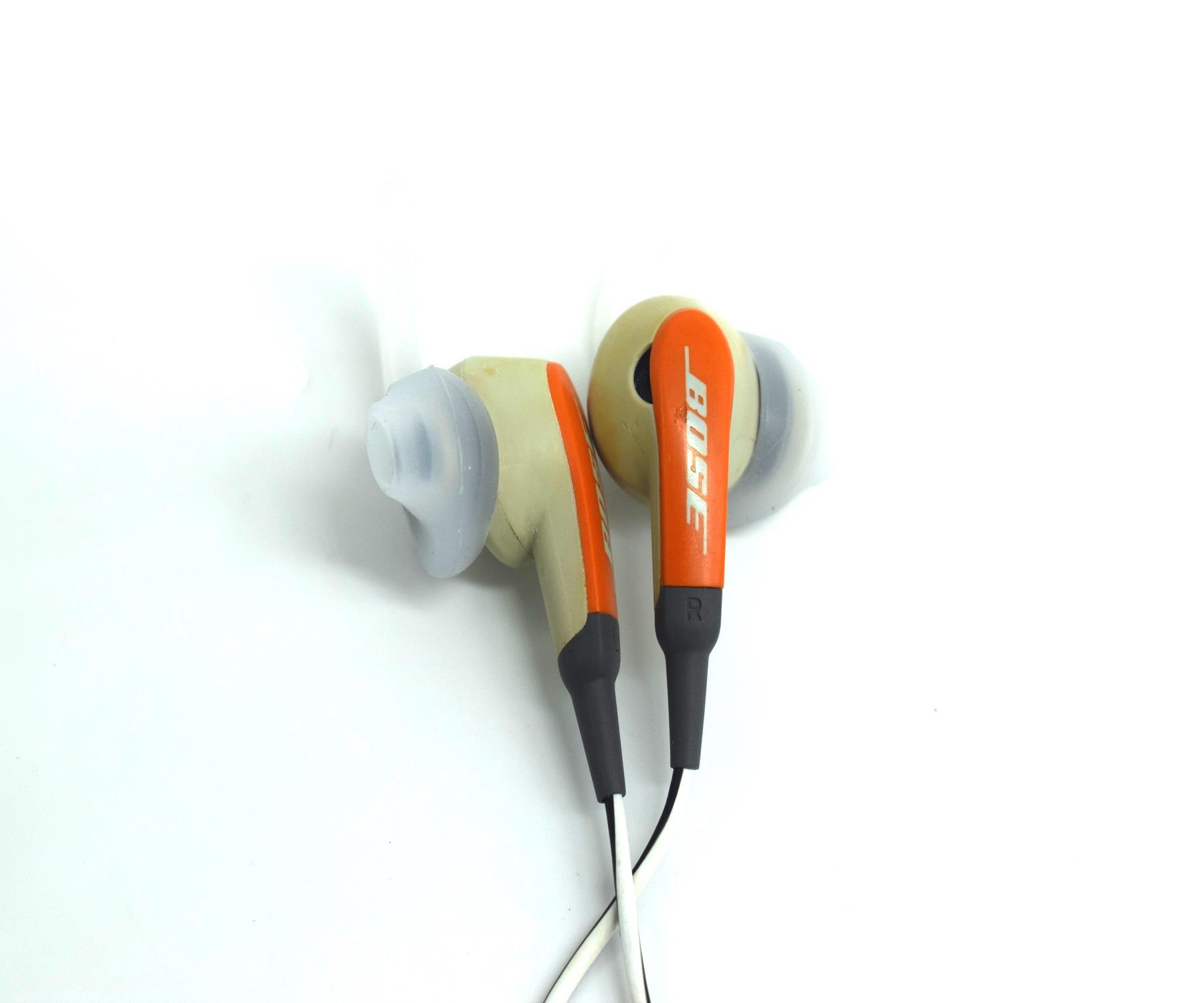 Bose SoundSport Mobile Headset Headphones InEar Mic Volume Buttons