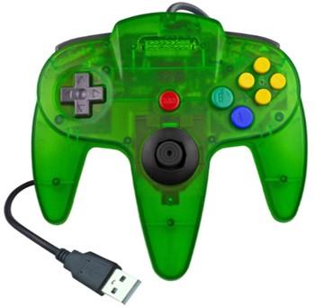 USB N64 Nintendo 64 Controller Wired Joystick Games Gamepad For PC Many Colours - Picture 74 of 109
