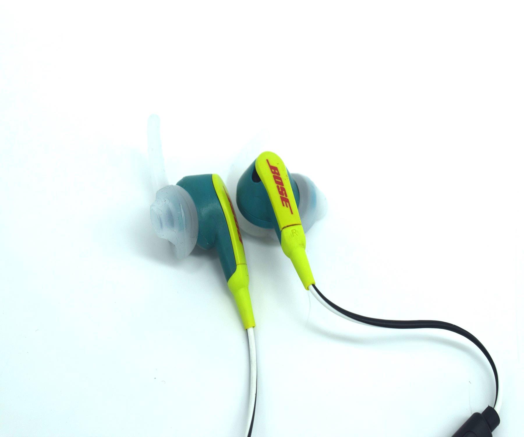 Bose SoundSport Mobile Headset Headphones InEar Mic Volume Buttons