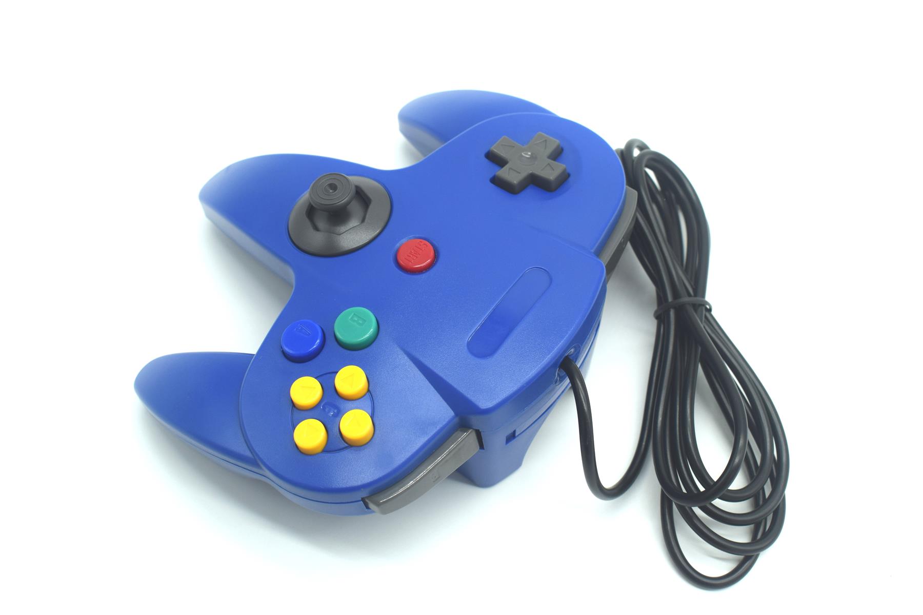USB N64 Nintendo 64 Controller Wired Joystick Games Gamepad For PC Many Colours - Picture 18 of 109