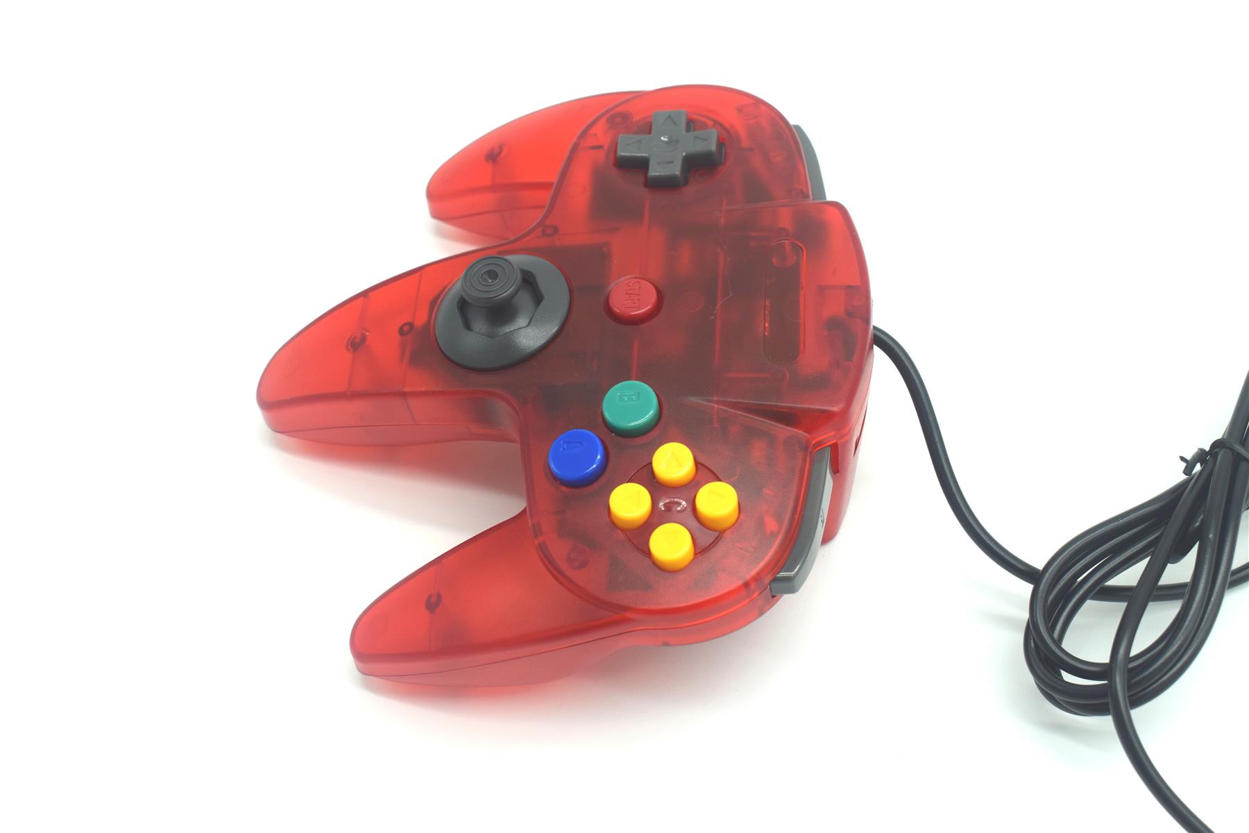 USB N64 Nintendo 64 Controller Wired Joystick Games Gamepad For PC Many Colours - Picture 89 of 109