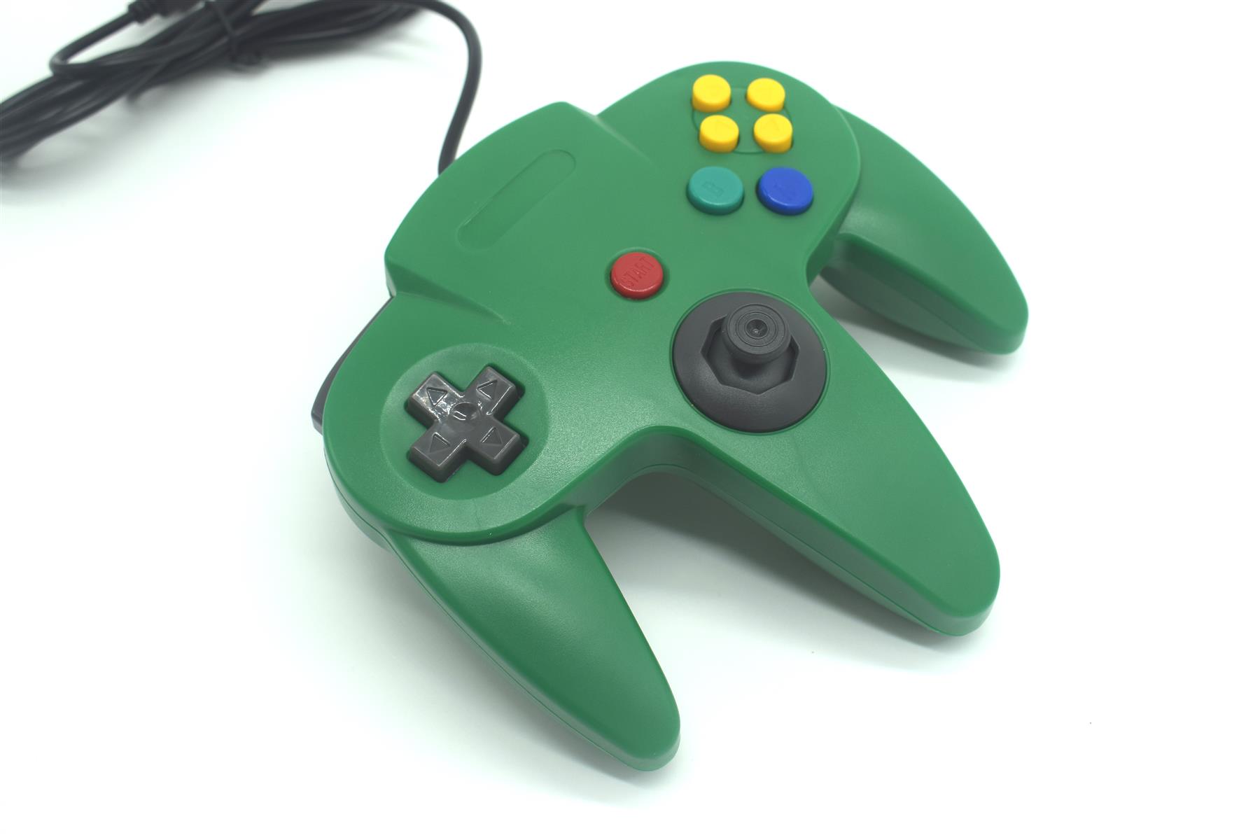 USB N64 Nintendo 64 Controller Wired Joystick Games Gamepad For PC Many Colours - Picture 34 of 109