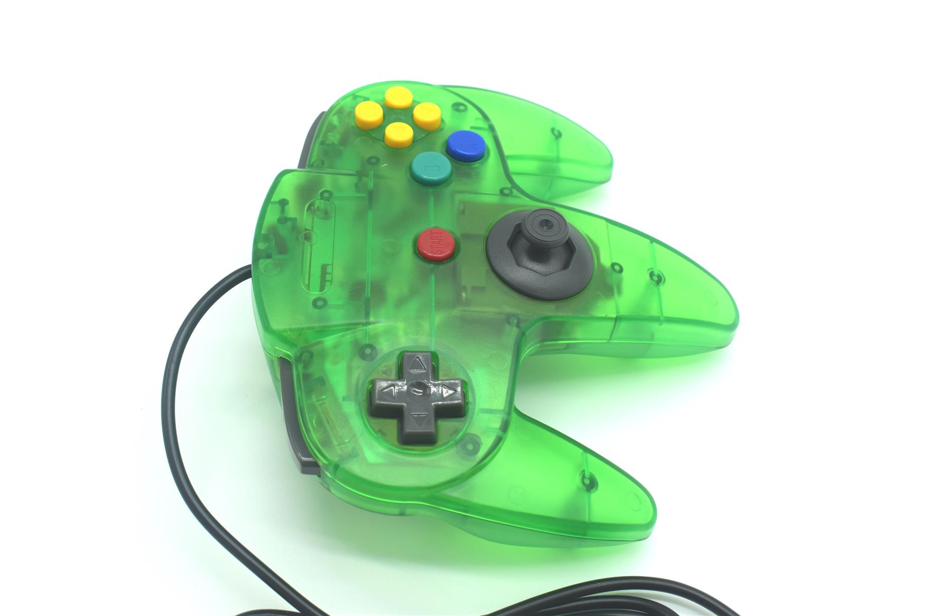 USB N64 Nintendo 64 Controller Wired Joystick Games Gamepad For PC Many Colours - Picture 81 of 109