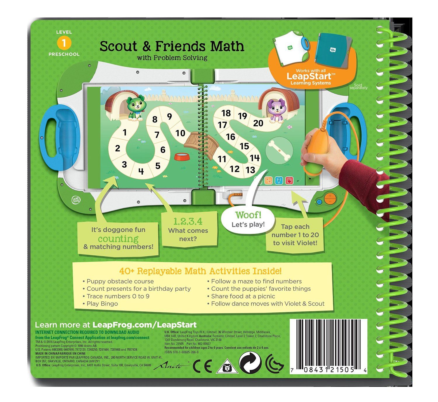 LeapFrog LeapStart Nursery Activity Books - Interactive Learning Books | eBay