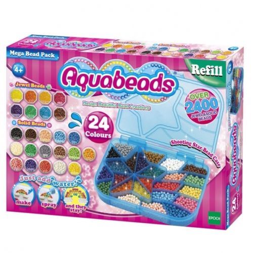 Aqua Beads Sets - Starter Sets, Aqua Beads Refils - Sea Life, Sweets