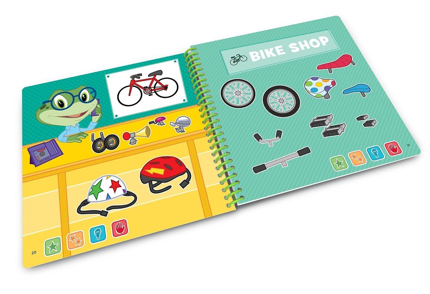 LeapFrog LeapStart Nursery Activity Books Interactive Learning Books