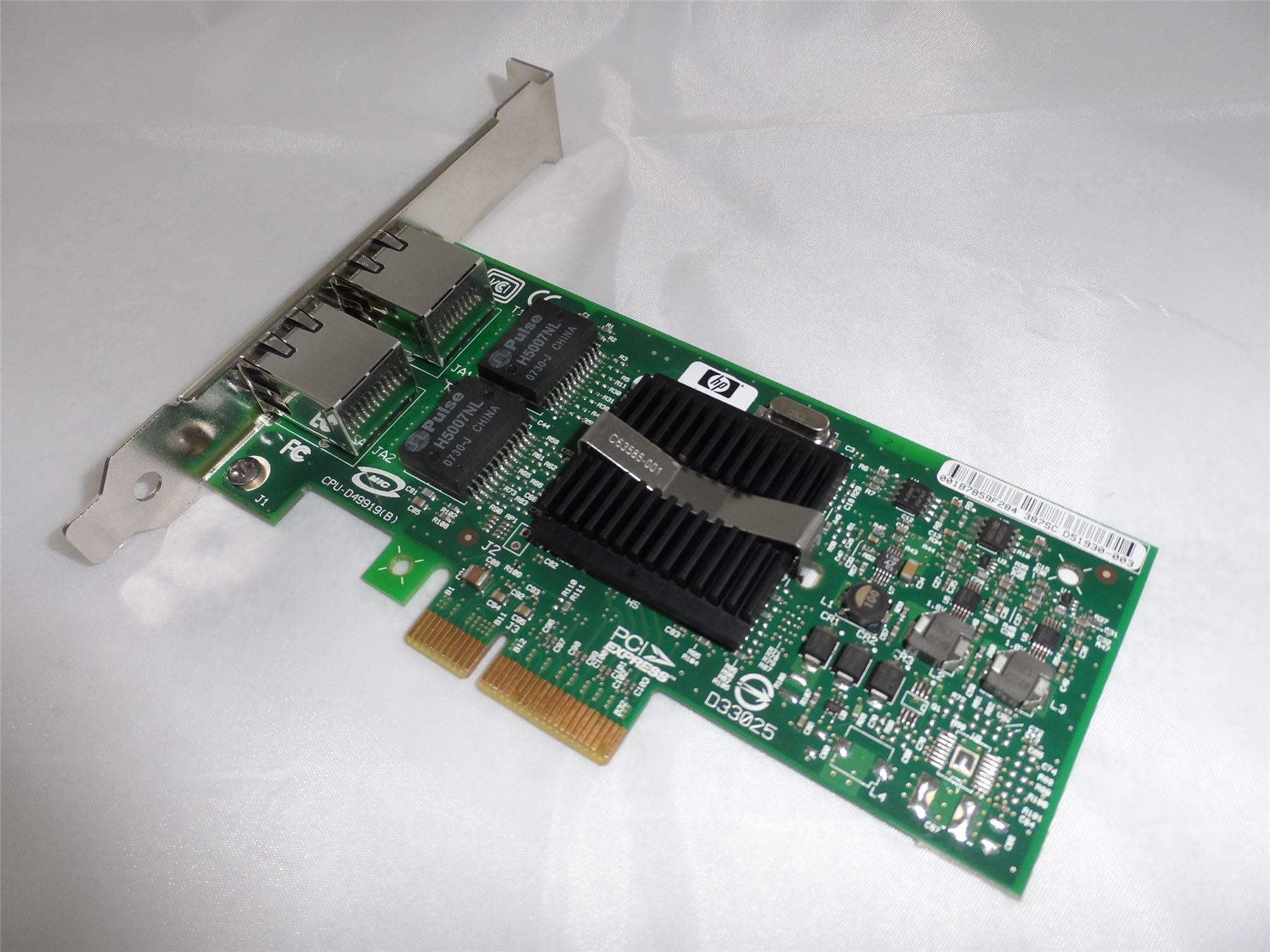 HP NC360T Dual Port Server Network Card PCIE 412651001 412646