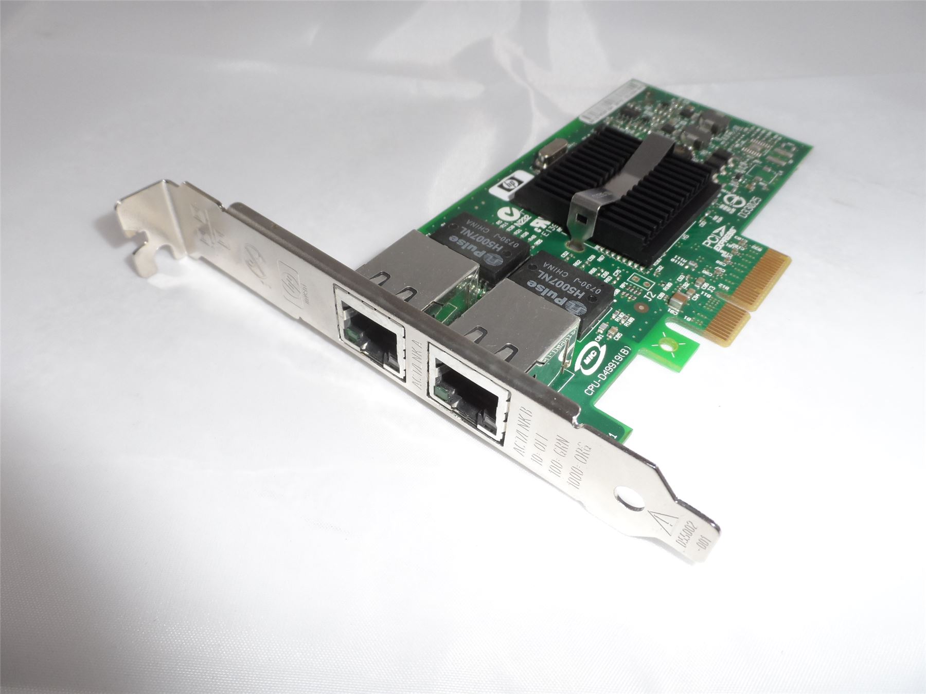 HP NC360T Dual Port Server Network Card PCIE 412651001 412646