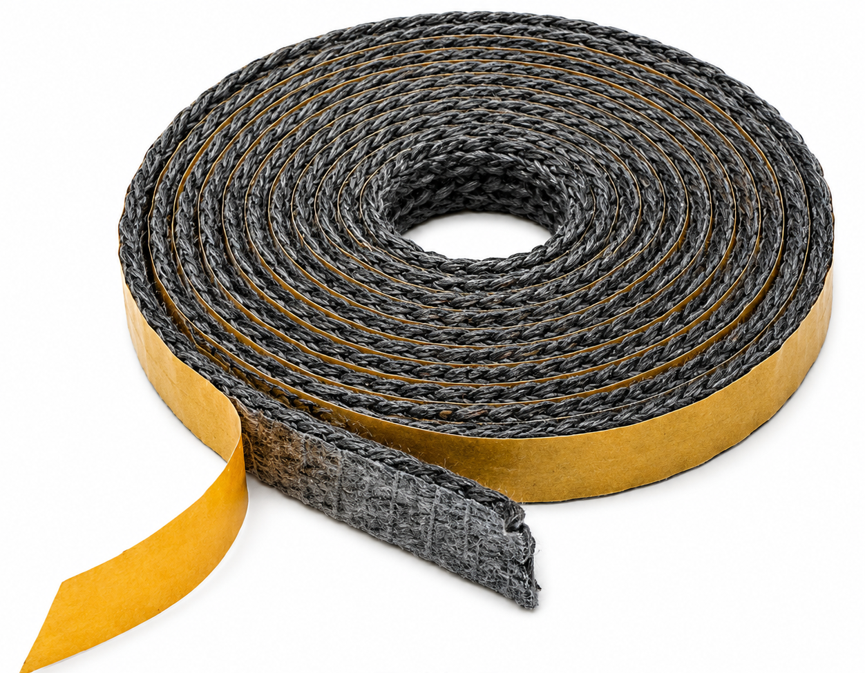 BBQ Smoker Gasket Grill Lid Seal Self Adhesive High Temp 600C 3mmx15mmx2m