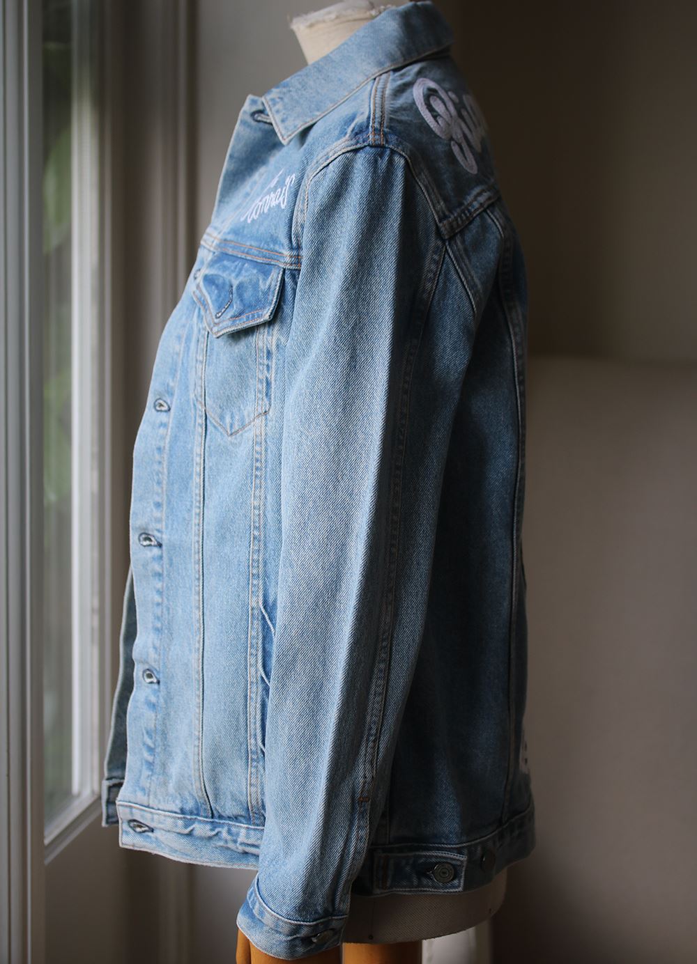 grlfrnd daria denim jacket