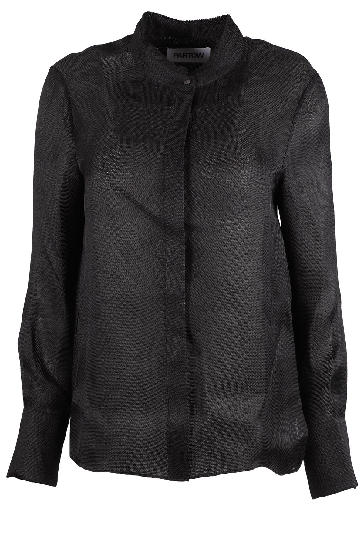 PARTOW BLACK SILK SHIRT US 2 UK 6 | eBay UK