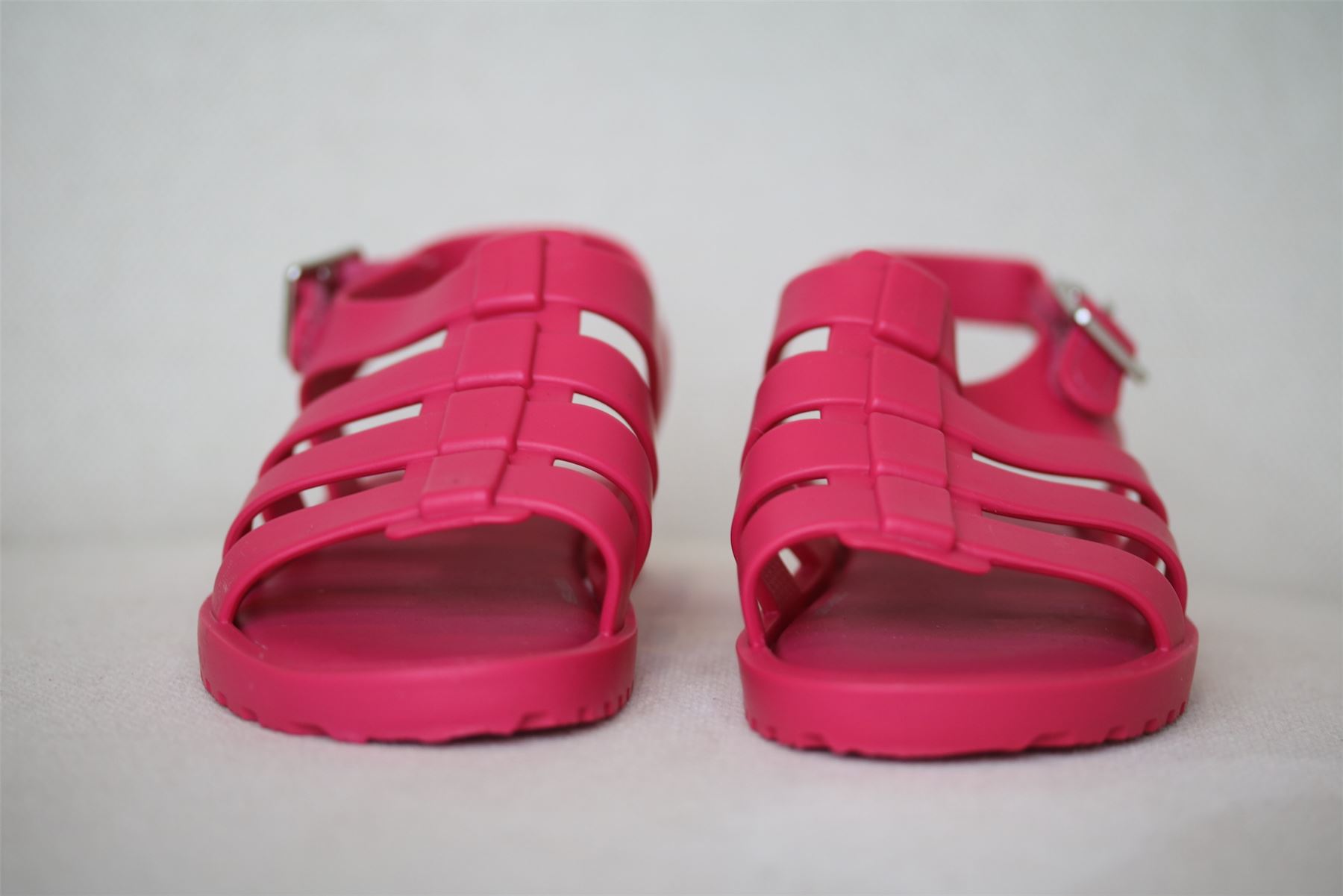 mini melissa pink sandals