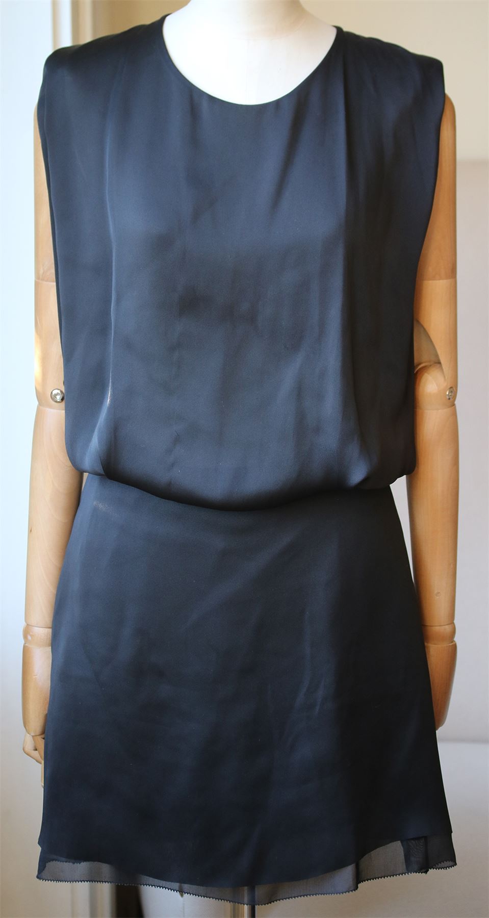 acne black dress