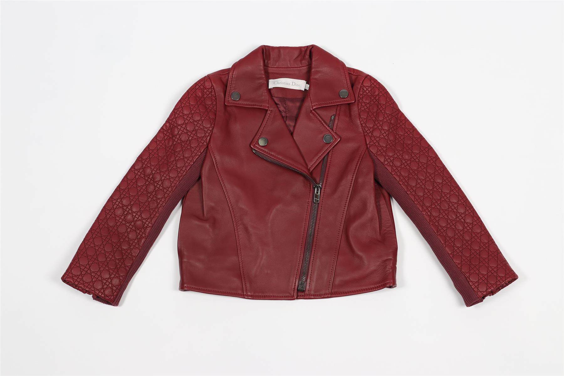 【良品】Christian Dior リネンライクジャケット レッド M 赤 良品】Christian Dior リネンライクジャケット レッド M