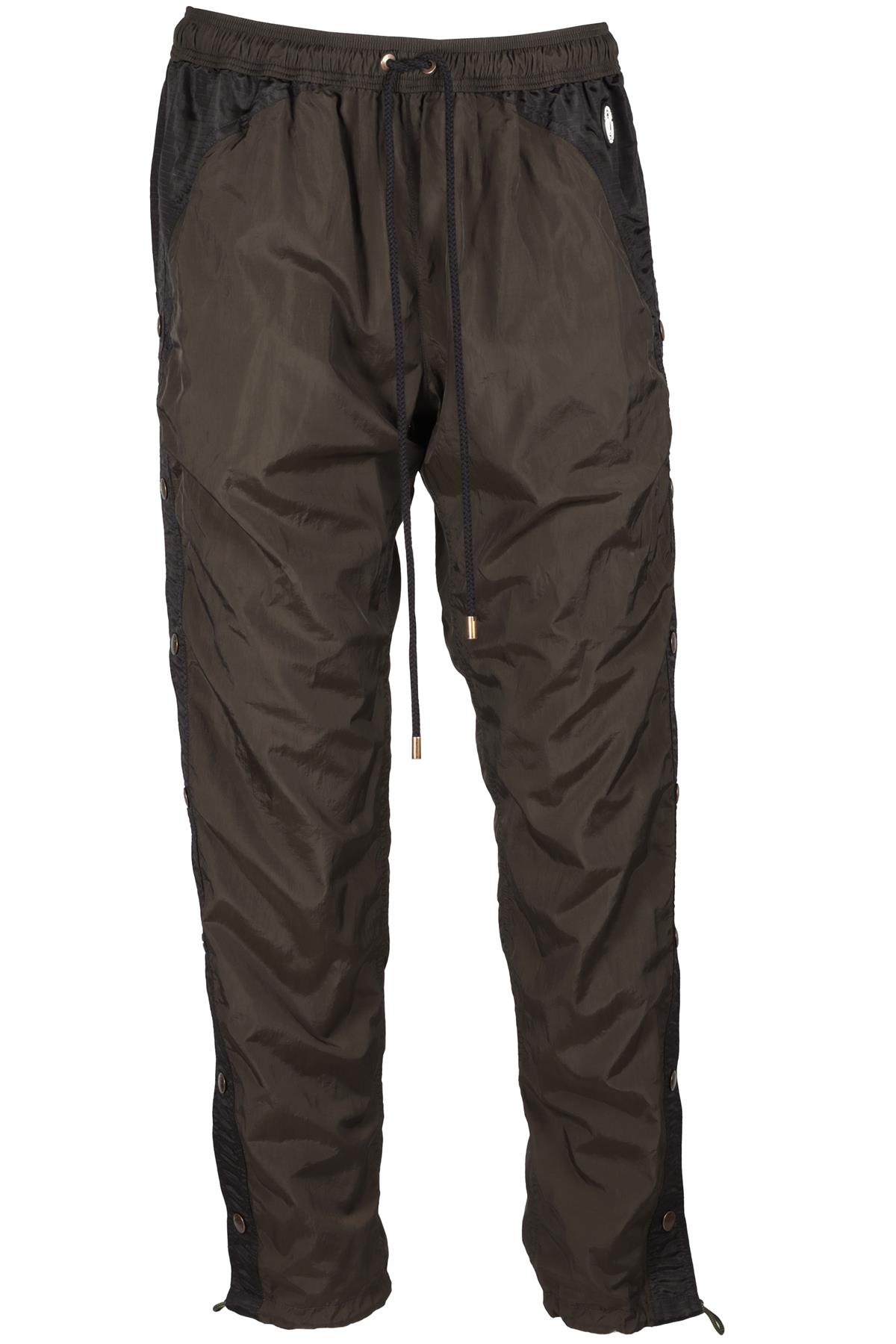 LOUIS VUITTON GREEN MONOGRAM NYLON TAPERED PANTS FR 38 UK 10 | eBay