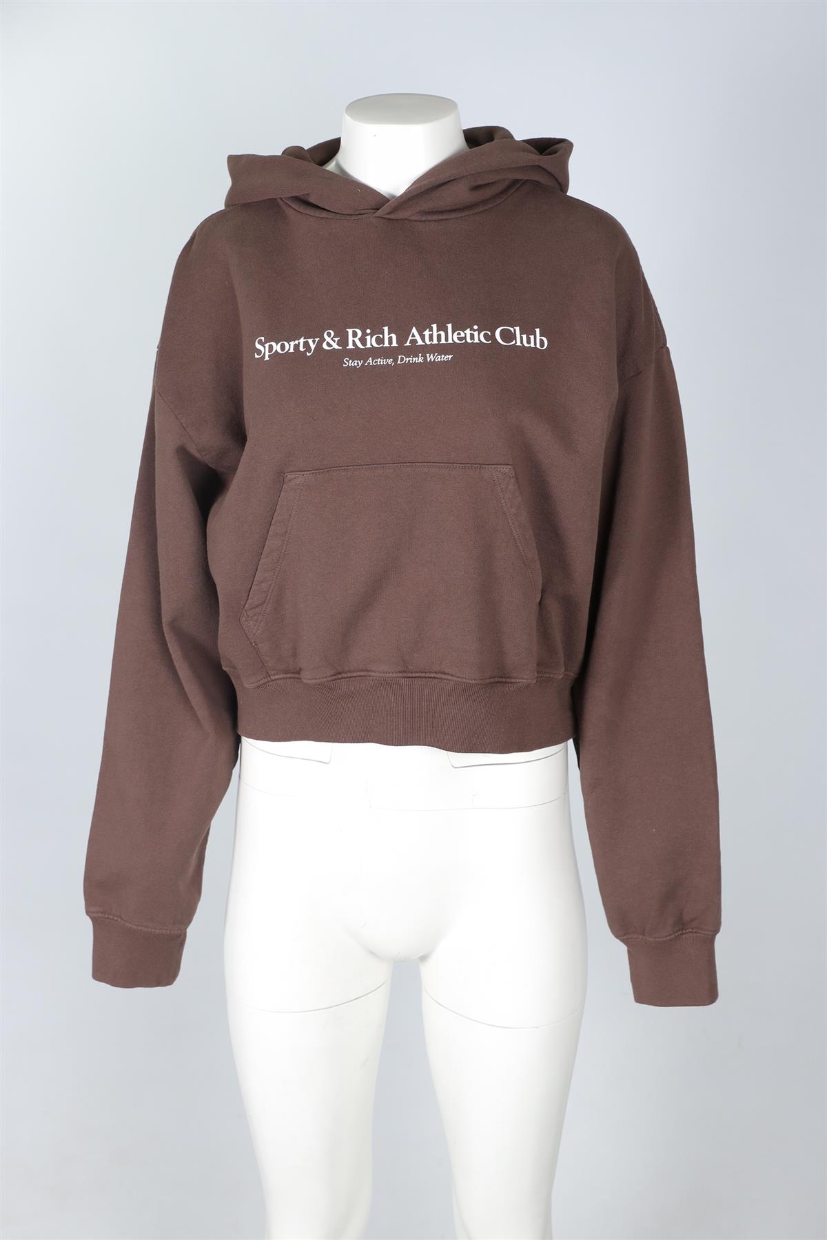 SPORTY & RICH] SWEAT SETUP WASHED BROWN（SPORTY & RICH BROWN