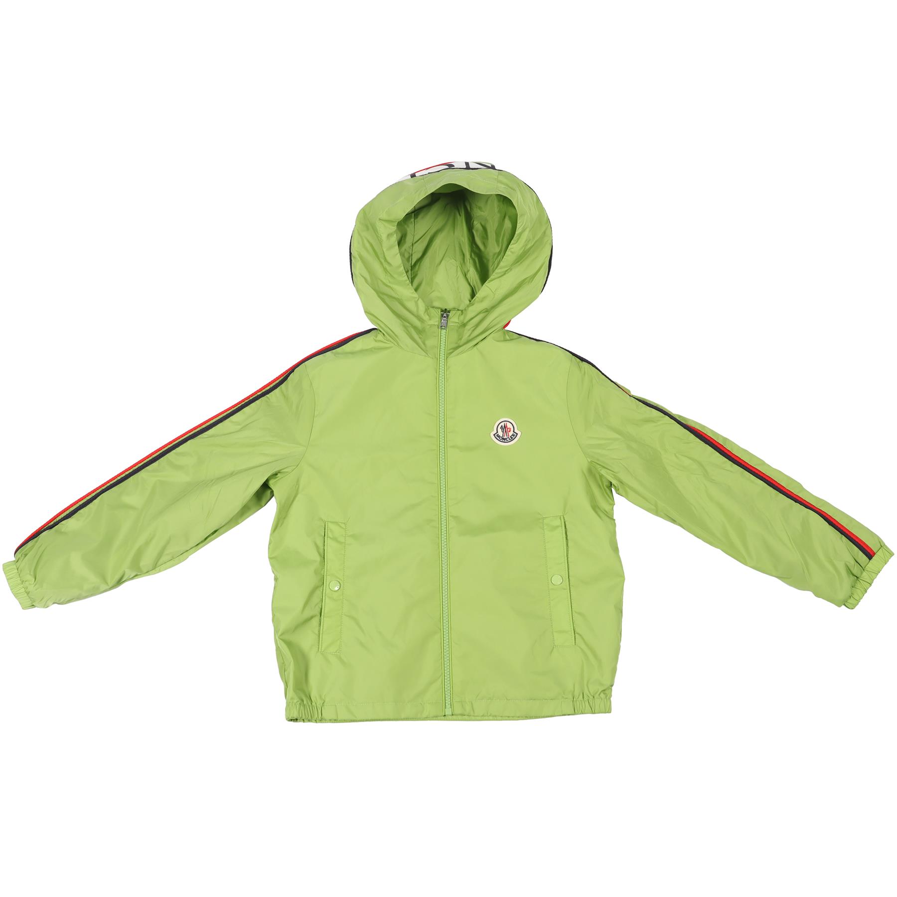 MONCLER フード付きジャケット オリーブグリーン・イエロー